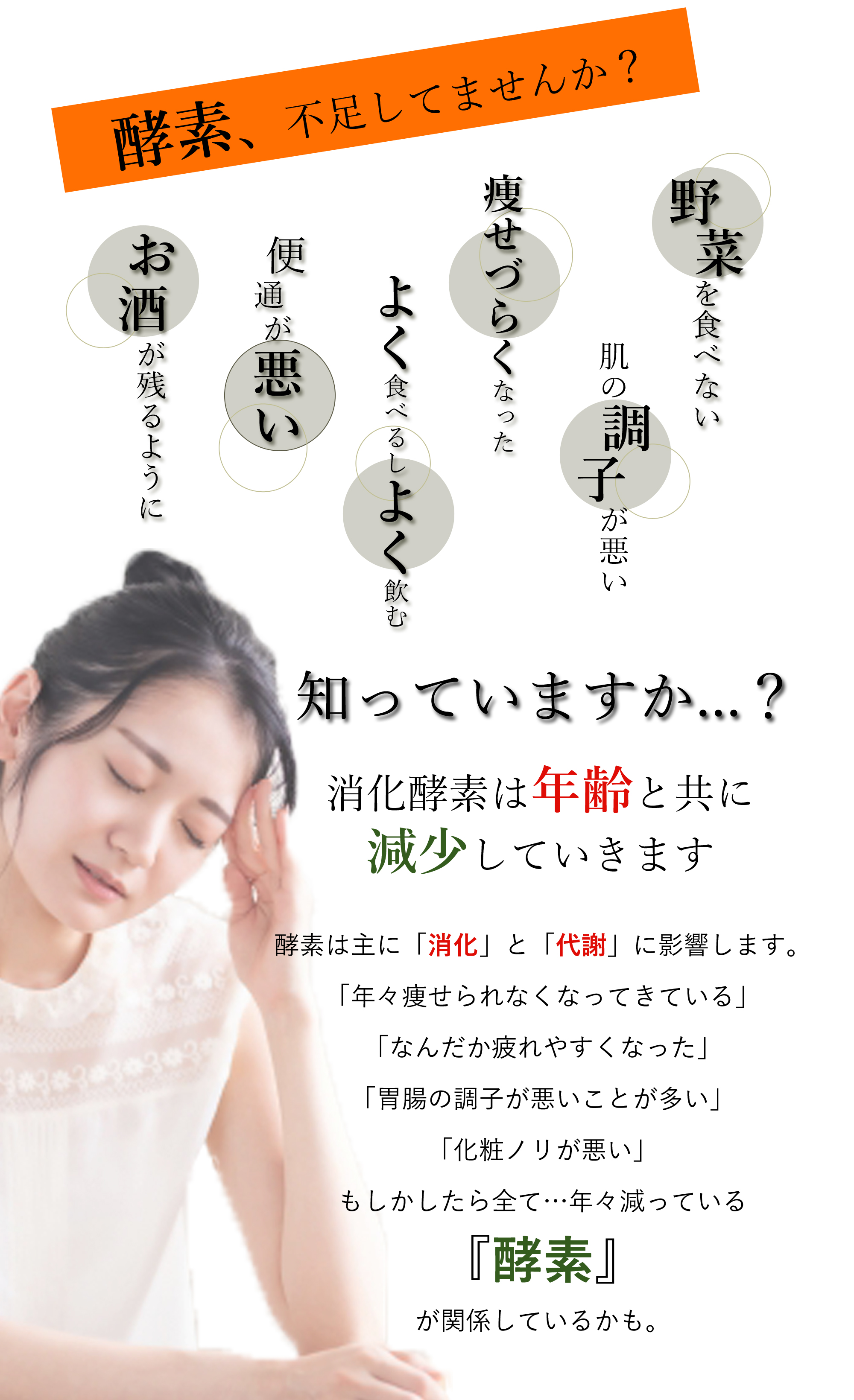 酵素、不足してませんか？